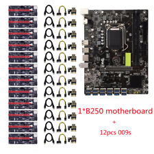 B250C BTC PCI Express DDR4 Mining Motherboard for LGA 1151 + 12x PCIE USB Riser picture