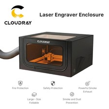 Cloudray Laser Engraver Enclosure Cover Smoke Exhaust Fan Dust Proof 16.3