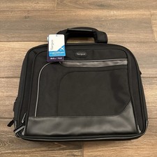 NEW Targus Mobile Elite Briefcase Brand New Checkpoint-Friendly Black 15.6” picture