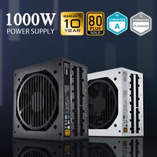 Vetroo 1000W Power Supply PCIE4.0 & PCIE5.0 Full Modular 80 plus Gold Gaming PSU picture