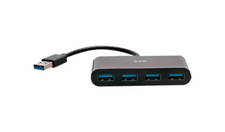 C2G-4-Port USB-A 3.0 Hub - SuperSpeed USB 5Gbps Model C2G54461 (Brand New) picture
