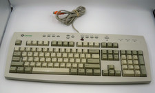 Gateway 7001211 Vintage Wired PS/2 Multimedia Keyboard Tested Working picture