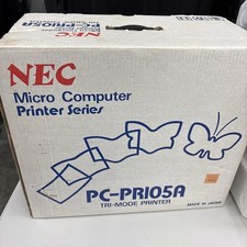 NEC PC-PRI05A Tri-Mode Micro Computer Printer Series NOS RARE Vintage picture