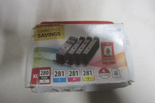 New Sealed in a Very Damaged Box Canon 2021C006 Ink Cartridges - 4 Pack picture