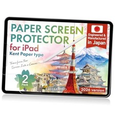 Kent Paper Screen Protector for (A17 Pro) & Mini 6 - 2 Pack, Made in iPad Mini picture