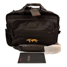 TUMI Essential Brief FXT Ballistic Nylon 26130DH 12.5 x 16x5 Company Logo - NEW picture