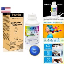 Lancelot Premium DTF Ink 500ML White Ink DTF Ink-500-W-1 picture