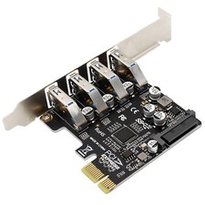 4-Ports USB 3.0 PCI-E Expansion Card PCI Express PCIe USB 3.0 HUB Adapter 5Gbps picture