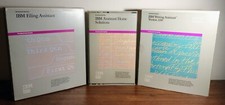 Vinta IBM Assistant Bundle from 80s - IBM Writing Assistant, Filing Assistant + picture