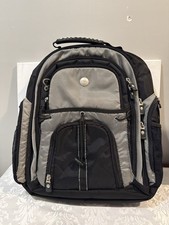 Dell Pro 15 Laptop Backpack Black Gray Computer Bag Travel School Hiking picture