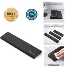Comfortable Ergonomic Wrist Rest Pad - Memory Foam Design for Gaming Keyboards picture