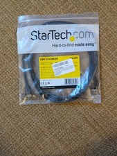NEW Startech 2m [6ft] Slim Superspeed Usb 3.0 A To Micro B Cable - M/m picture