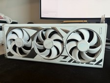 ASUS ROG Strix GeForce RTX 4090 OC White 24GB GDDR6X RGB GPU picture