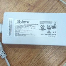 Clover 24V AC/DC Adapter Efficiency Level VI White Barrel 2-Prong FSP120-AABN2 picture