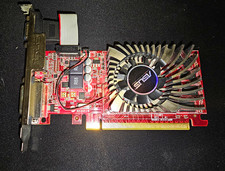 ASUS AMD Radeon R7 240 2GB DDR3 Low Profile PCIe DVI-D HDMI * Noisy Fan * picture
