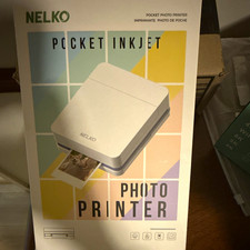 NELKO Pocket Inkjet P01 Color Digital Photo Printer, USB Type-C, 300dpi picture