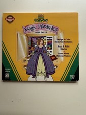 Vintage 1997 IBM Crayola Magic Wardrobe Paper Dolls CD-ROM Win/Mac  picture