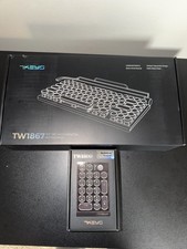 TAIAHIRO Retro Typewriter Mechanical Keyboard, Wireless Bluetooth Number Keypad picture