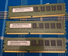 Micron DDR3 Memory Desktop RAM 2GB 1RX8 MT9JSF25672AZ-1G4D1ZE PC3-10600E-9-11-D0 picture