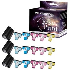 18PK replace for HP 02XL Ink Cartridge for PhotoSmart 3108 3110 C6240 Printer picture
