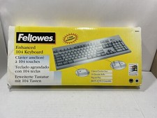 New in Box VINTAGE Fellowes 99892 Enhanced 104 Keyboard For Windows 95 NICE picture