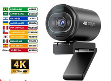 4K Webcam 1080P 60FPS USB Streaming Camera Autofocus with Microphone picture