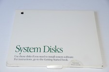 1991 Vintage Apple Macintosh Mac System 7 6 Disks 914-0363-B Software 7.1 tidbit picture