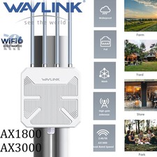 WAVLINK AX3000 AC1200 WIFI 6 EXTENDER OUTDOOR ROUTER ANTENNA LONG RANGE 1KM/300M picture