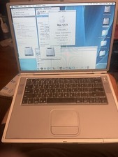 Apple PowerBook G4 Titanium 500mhz Good Hinges Running Well picture