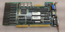 Retro Trident TVGA8816CS 8800CS Chip VGA Ega Isa Graphic Card 256KB Video VG-200 picture