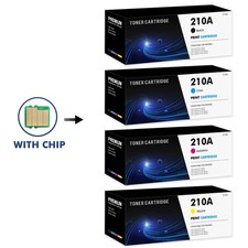 4PK For HP 210A W2100A Toner 210X W2100X for LaserJet Pro 4201dn 4201dw 4301fdn picture