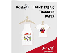 Lot Koala Iron On Heat Transfer Paper Dark / Light Printable Heat Transfer Vinyl picture