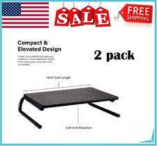 2x Incipio Monitor Riser Stand, Ergonomic Desk Shelf with Ventilated Surface picture