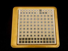 IBM 3081 Mainframe/Supercomputer TCM/MCM Museum CPU/Processor White/Gold RARE picture