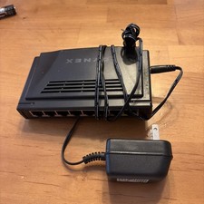 DYNEX DX-ESW5 10/100 FAST 5-PORT ETHERNET SWITCH & POWER ADAPTER  picture