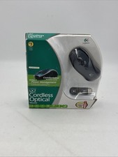 Logitech LX7 Cordless Wireless 5 Button Optical Mouse New in the Box picture