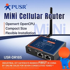 PUSR Mini Cellular Router Dual LAN LTE Cat.1 OpenCPU DDOS Protection USR-DR185 picture