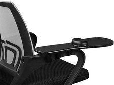 Home Office Computer Arm Rest Chair Armrest Mouse Pad Mat Wrist Support Black... picture