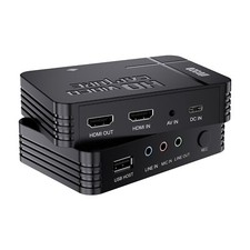 Ezcap288Q HDMI AV Video Capture Card Game Recording Box To USB Flash Disk Mic In picture