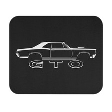 1964 GTO Muscle Car Graphic Mouse Pad – Classic American Hot Rod Desk Mat picture
