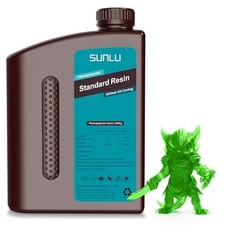 SUNLU Upgraded 2KG Standard 3D Printer Resin, 405nm UV-Curing Resin LCD/DLP/S... picture