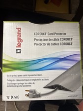 NEW LEGRAND WIREMOLD CDBK-15 CORDUCT OVERFLOOR CORD PROTECTOR RUBBER DUCT (H4) picture