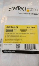 StarTech 5in High Speed HDMI Adapter Cable with Ethernet to HDMI Micro - F/M - picture