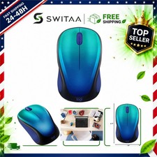 Logitech Design Collection Wireless Mouse Blue Aurora Limited Edition picture
