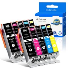 10 Pack PGI-280XXL CLI-281XXL Ink Cartridges Replacement for Canon Pixma TS8320  picture