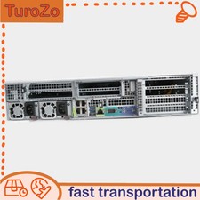 AS-2023US-TR4 Supermicro 8SAS+4NVME Server 2x AMD 7642 CPU No RAM 9364-8i Used picture