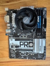 AMD Ryzen 5 1600 6 core 12thread CPU+PNY 16GB DDR4 RAM+ASRock AB350 Pro4 ATX AM4 picture
