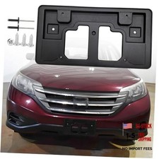 FASTCHE Front Bumper License Tag Plate Frame Bracket Holder Compatible with picture
