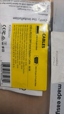 StarTech ICUSB232V2 USB-A to RS232 DB9 Serial Adapter Cable New Sealed picture