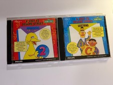 Philips CD-i A Visit to Sesame Street Letters & Numbers 2 Game Bundle CIB  picture